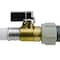 Apollo 1/2 in. PEX Barb x 1/2 in. Female Pipe Thread Brass Swivel Ball Valve APXFF1212S - alternate 2